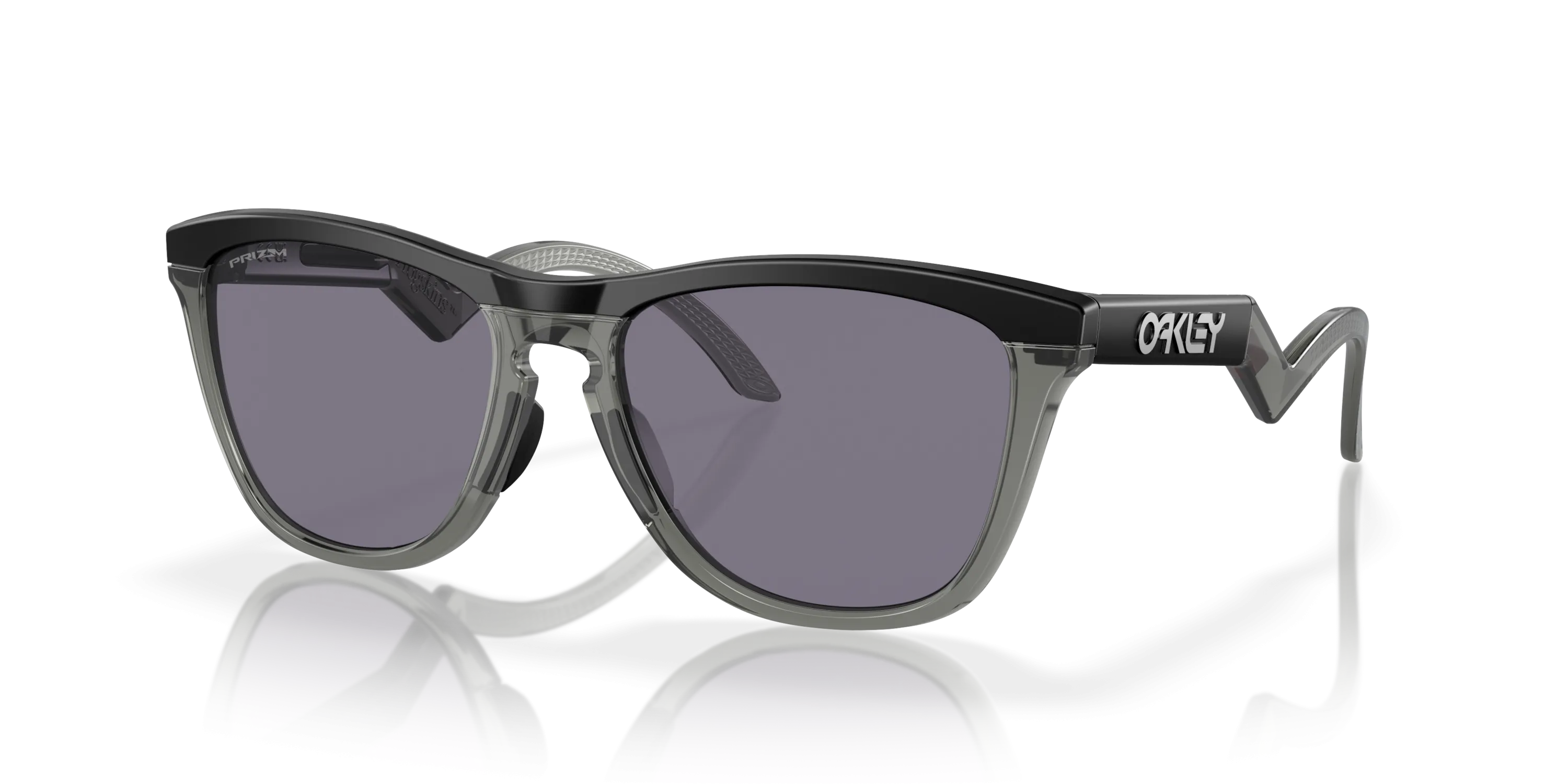 Frogskins Hybrid Sunglasses Matte Black - Prizm Grey Lens