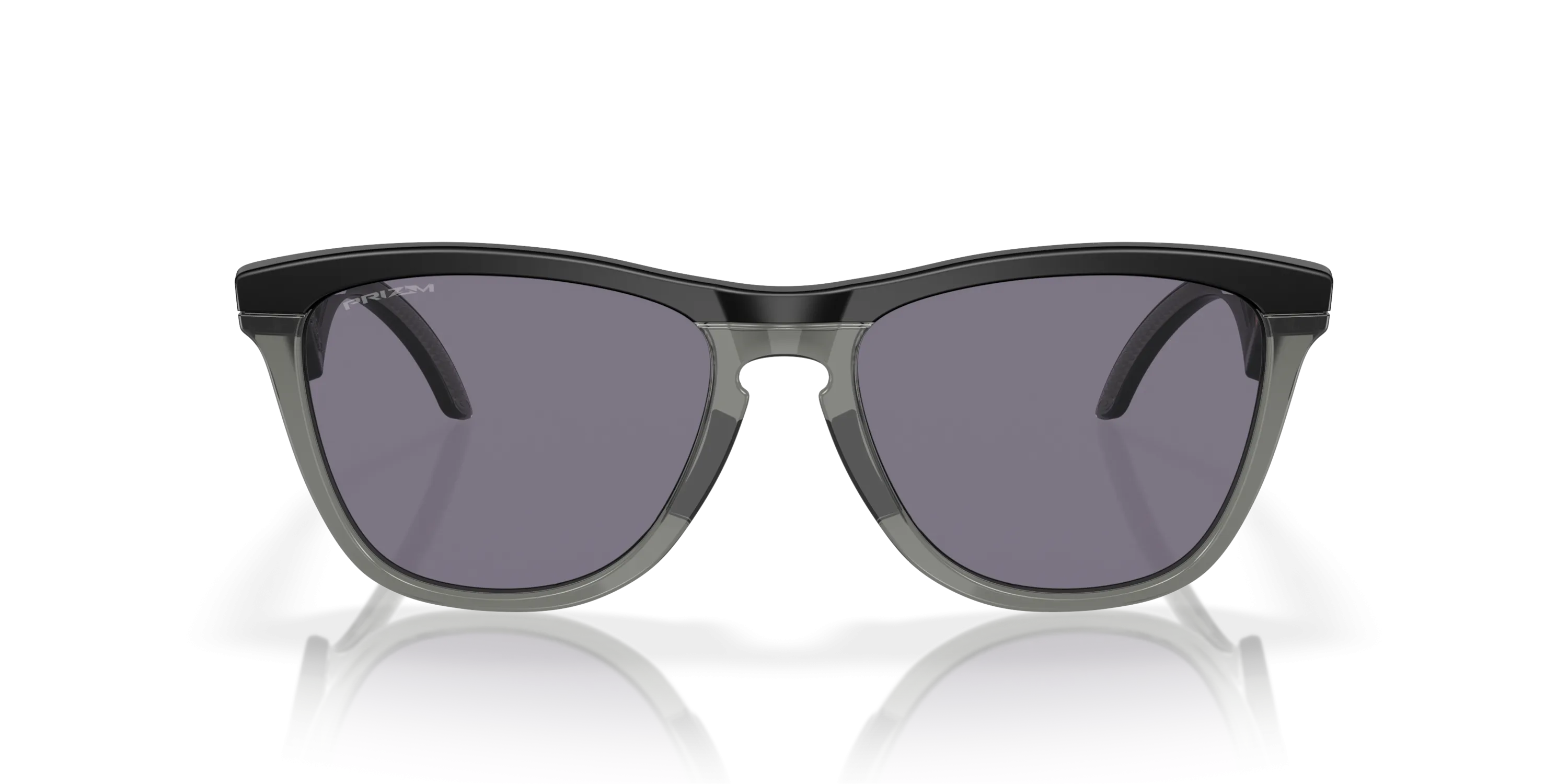 Frogskins Hybrid Sunglasses Matte Black - Prizm Grey Lens