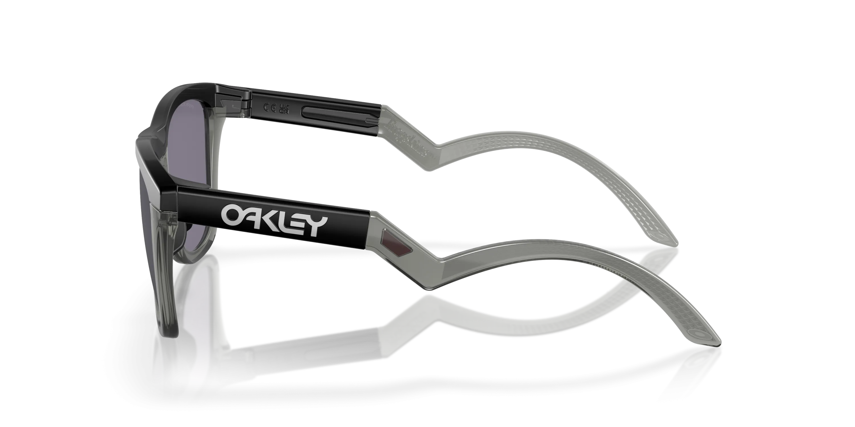 Frogskins Hybrid Sunglasses Matte Black - Prizm Grey Lens