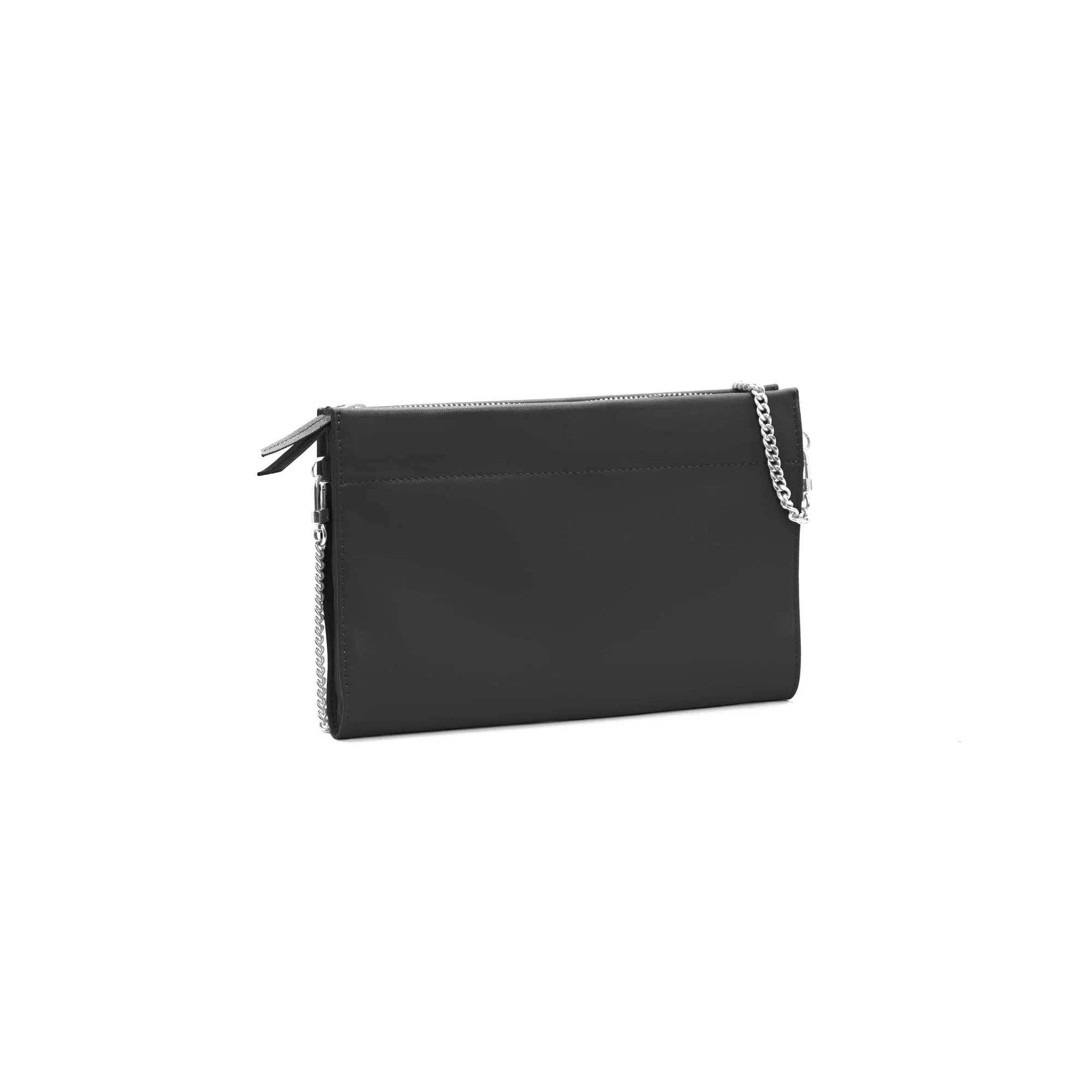 Gamechanger Classic Solid Black Lambskin 5-in-1 Convertible Crossbody
