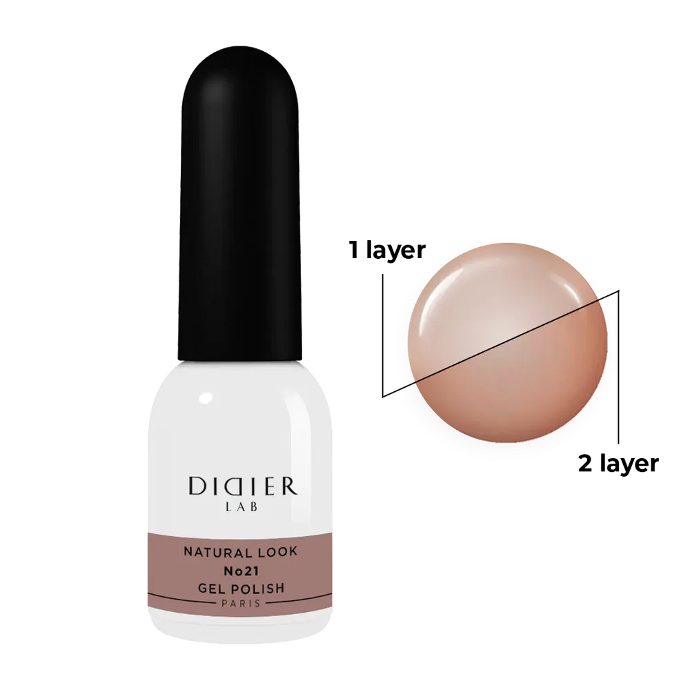 Gel Polish Natural look, Didier Lab, No. 21