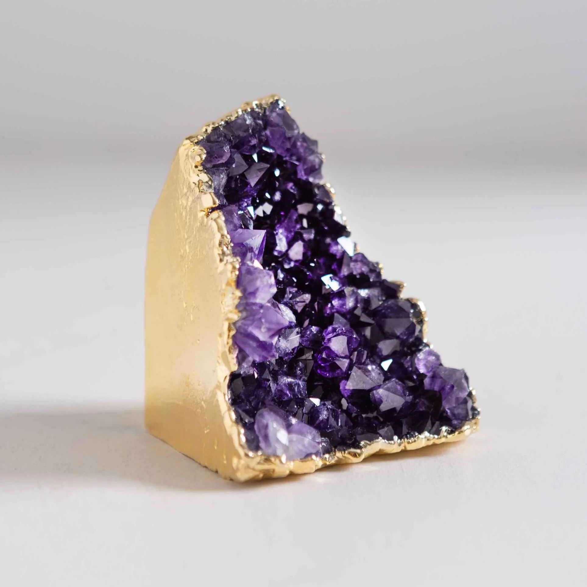 GOLD DIPPED AMETHYSTS | MINED GOODES