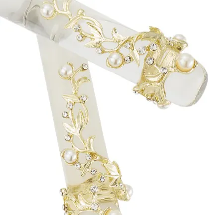 Gold Eleanor Dessert Serving Set by Olivia Riegel