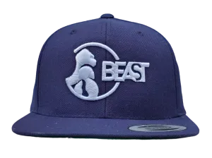 Gorilla Beast Navy Blue Snapback Cap