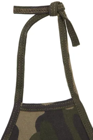 Green Camo Face Mask - Camouflage