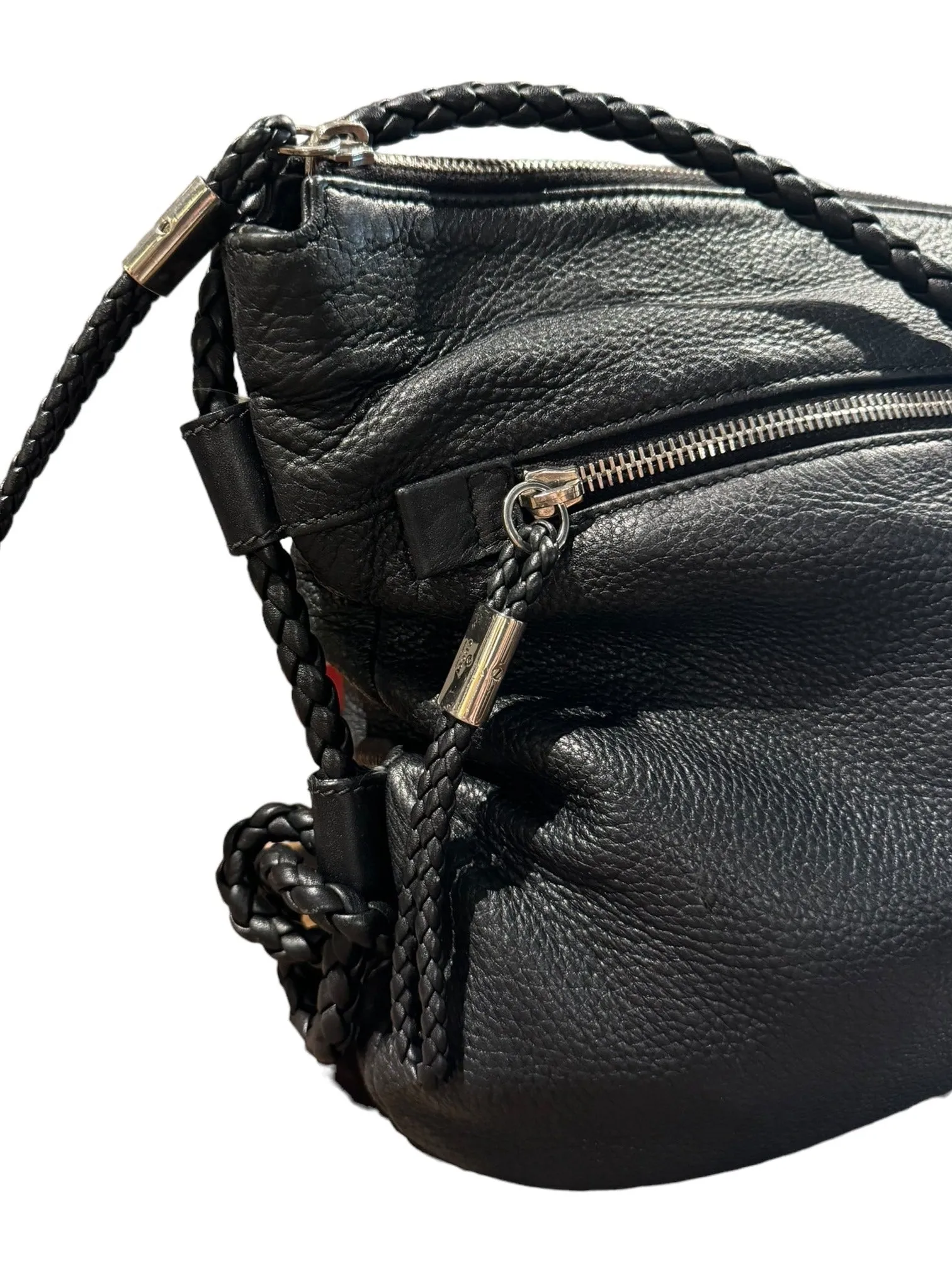 Gucci Hobo Bag with Braided Leather Rope Strap