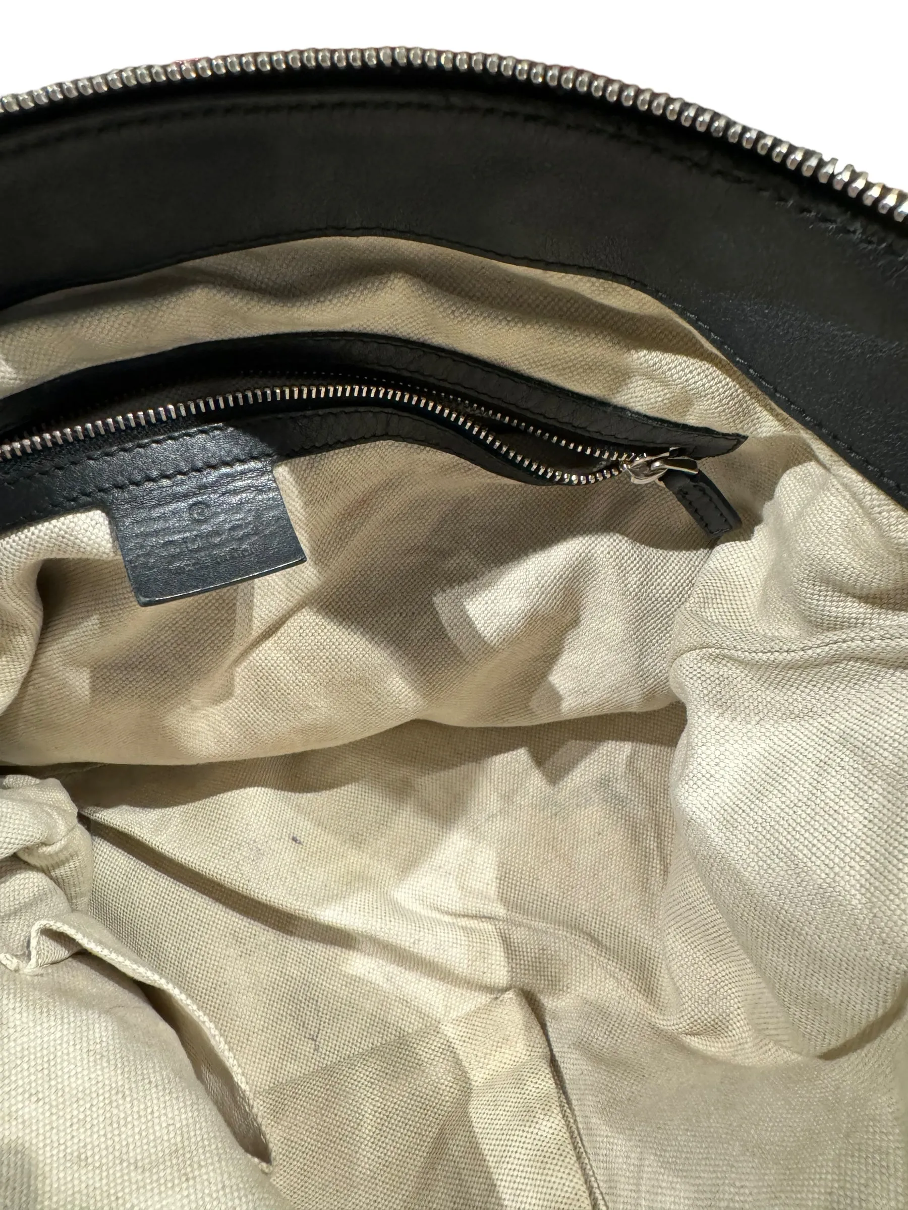 Gucci Hobo Bag with Braided Leather Rope Strap