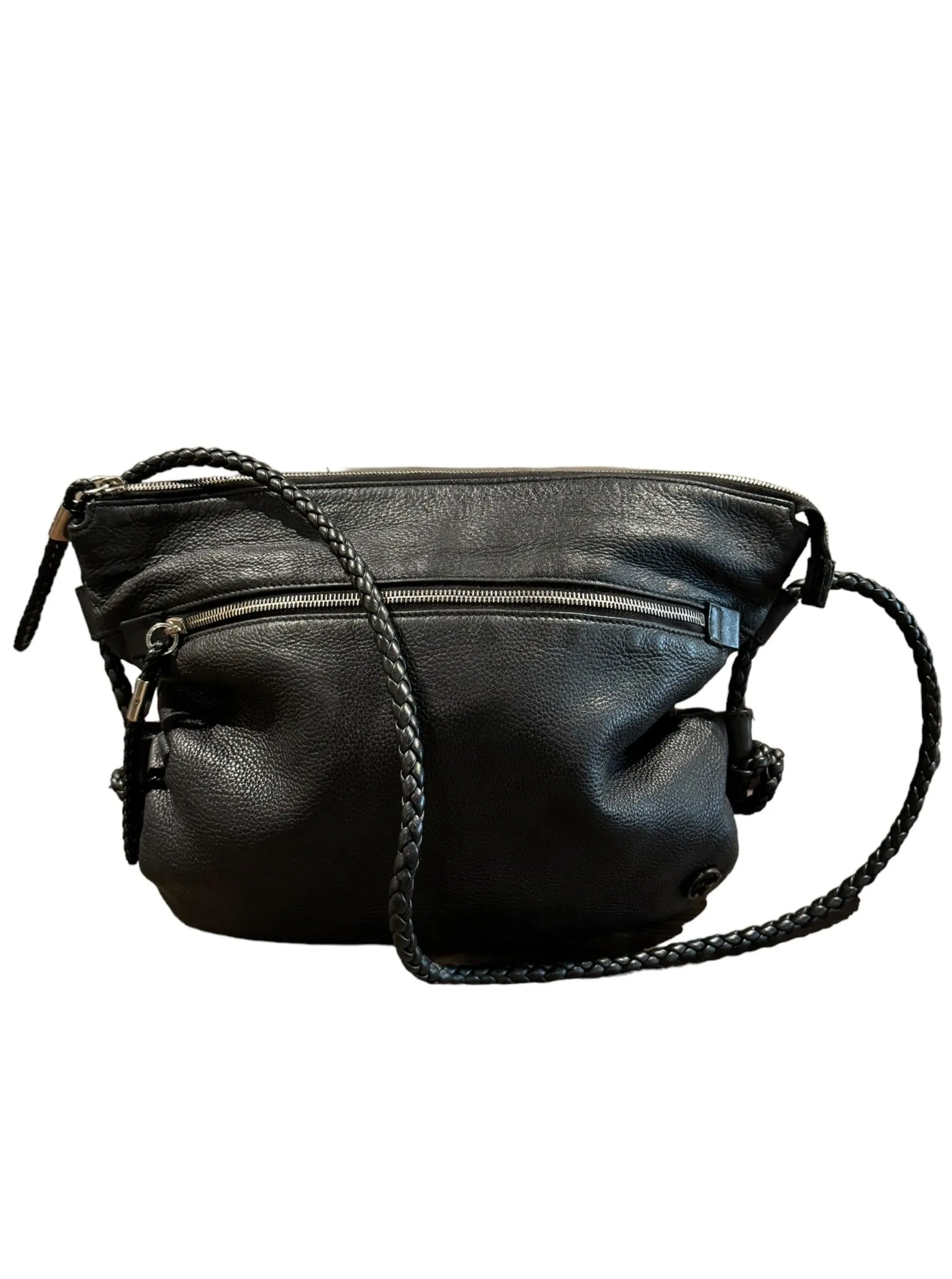 Gucci Hobo Bag with Braided Leather Rope Strap