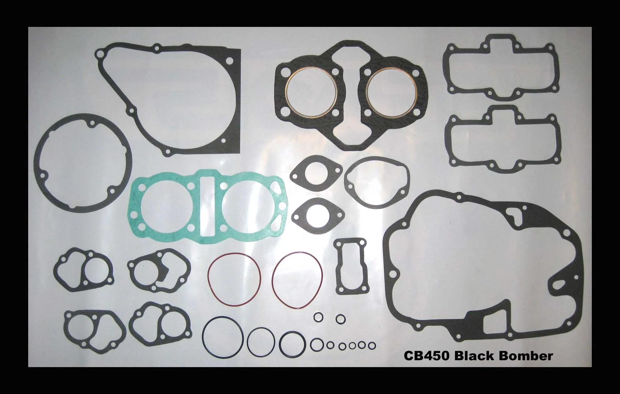 Honda 450 Motorcycle CB450 Black Bomber Engine Gasket Set 1965 1966 1967