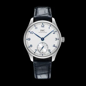 IWC Portugieser Automatic 40 Watch, 40.4mm White Dial, IW358304
