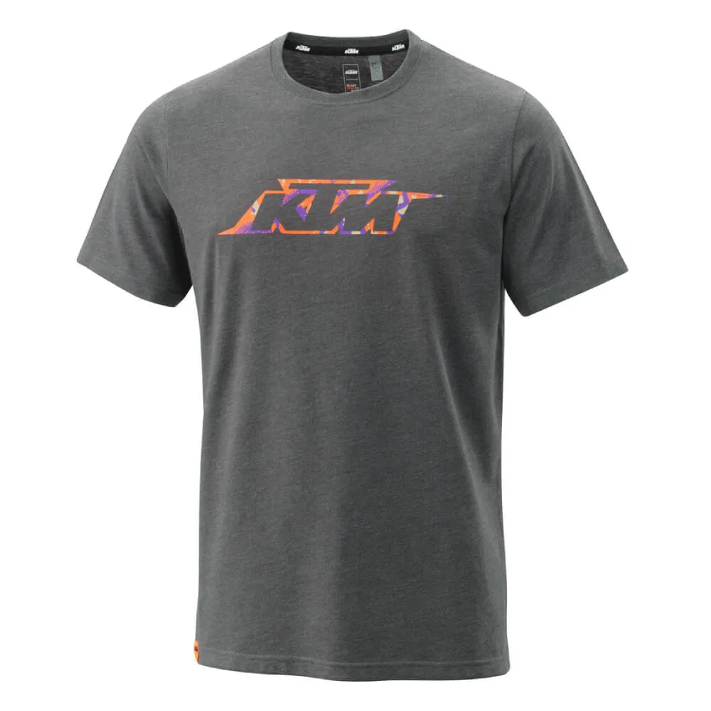 KTM Camo T-Shirt Dark Grey Melange