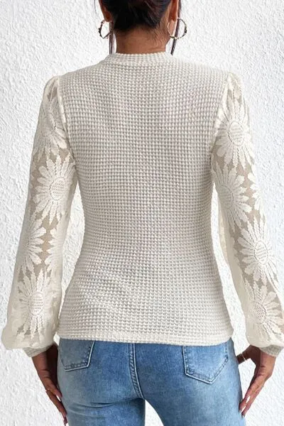 Lace Long Sleeve Top