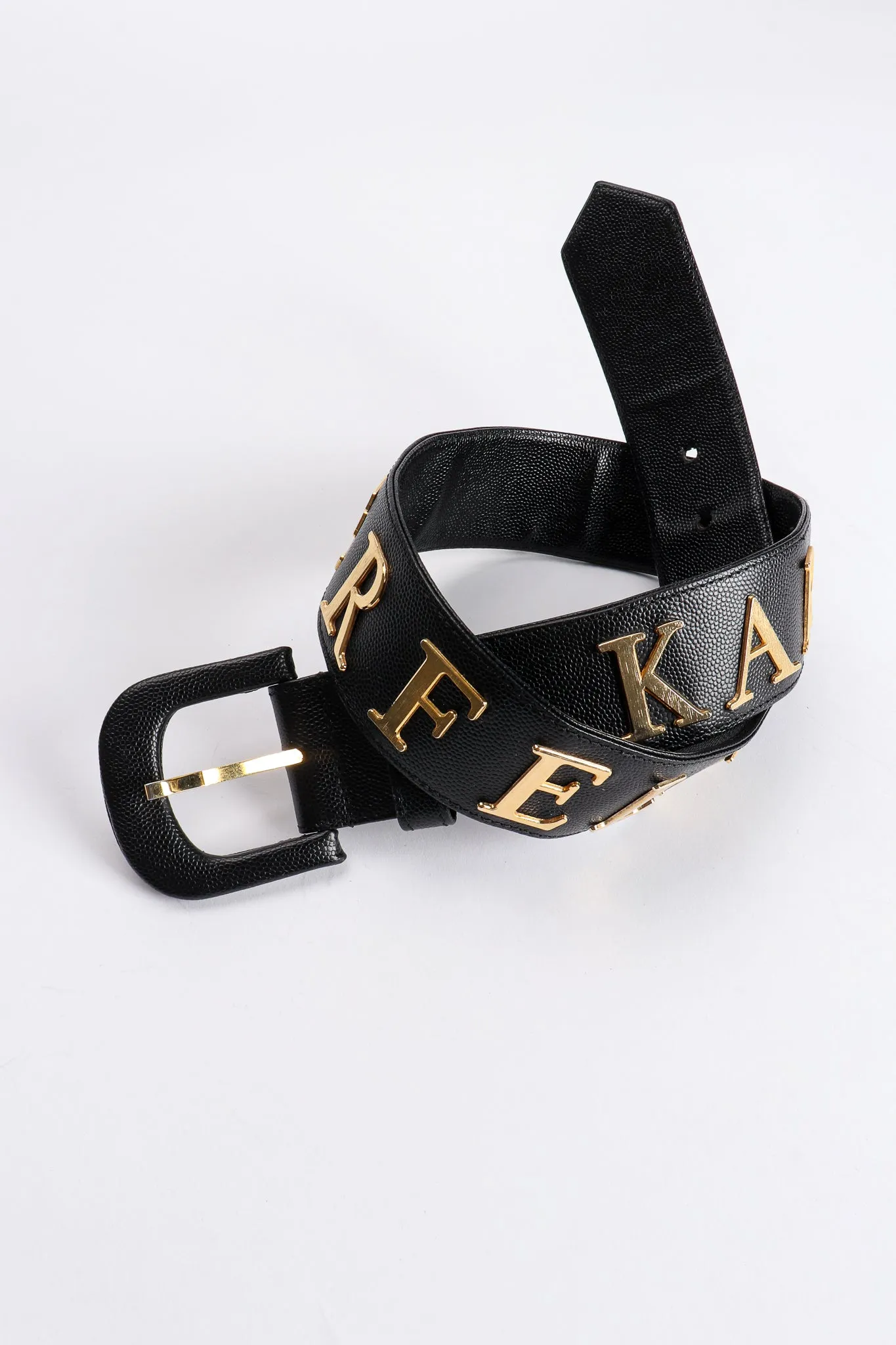 Leather Logo Belt
