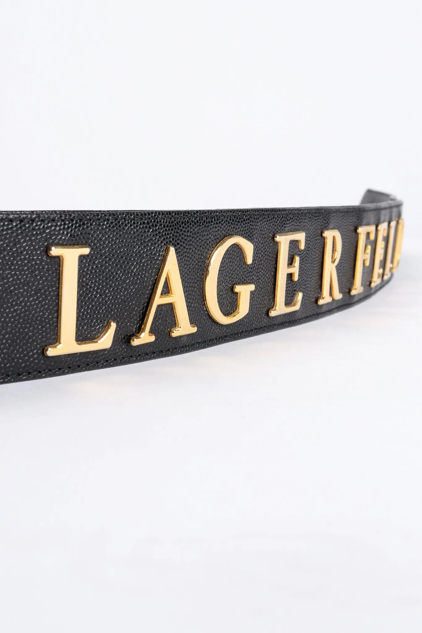 Leather Logo Belt