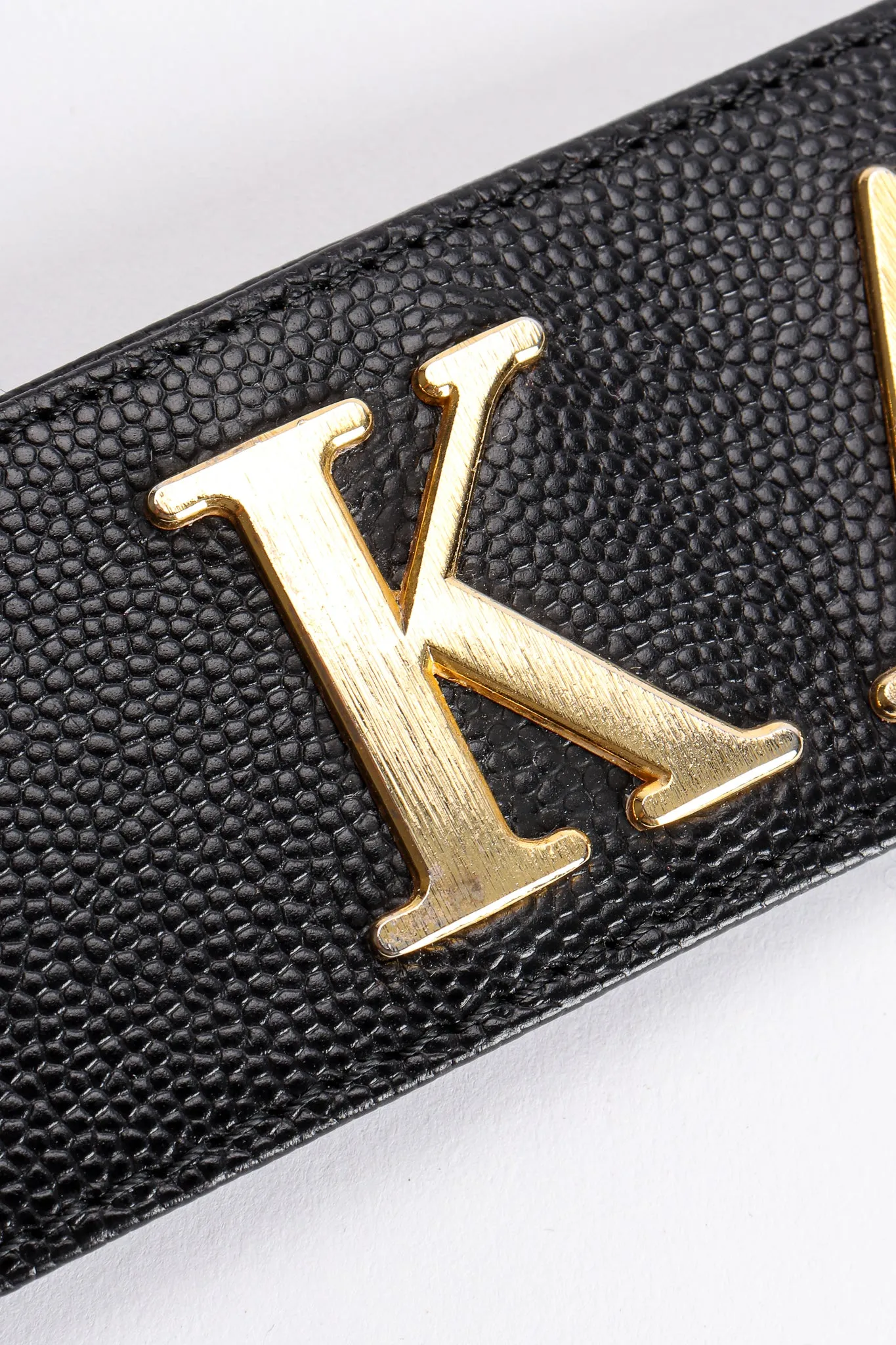 Leather Logo Belt