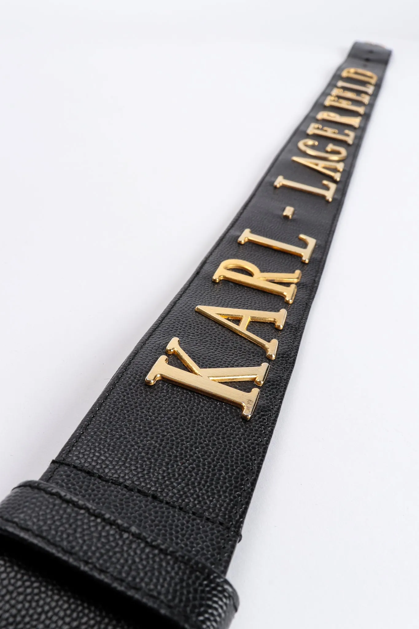 Leather Logo Belt