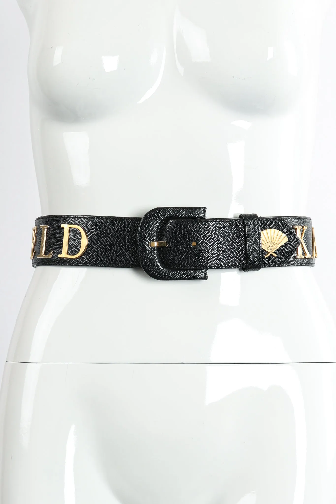 Leather Logo Belt