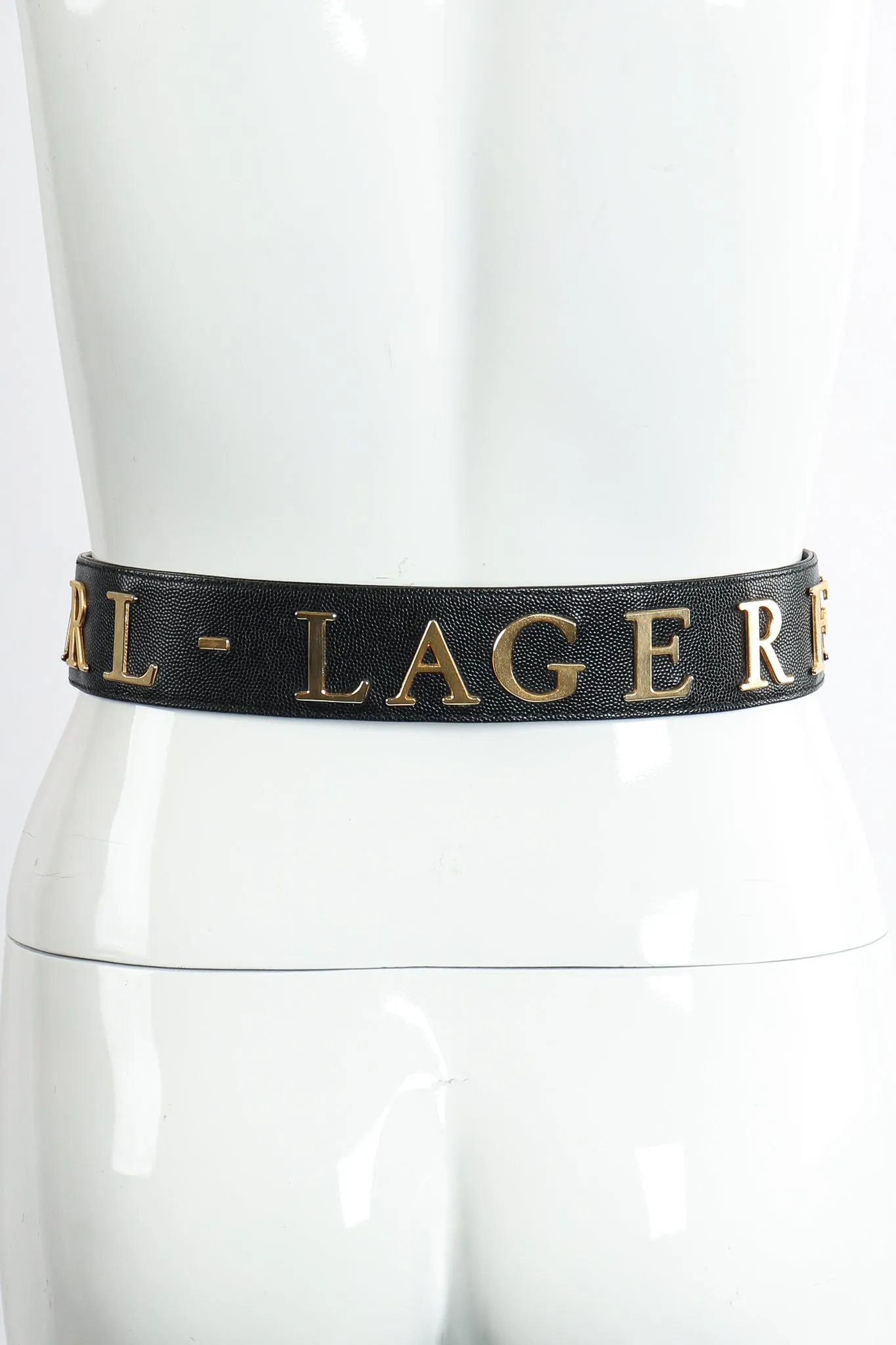 Leather Logo Belt