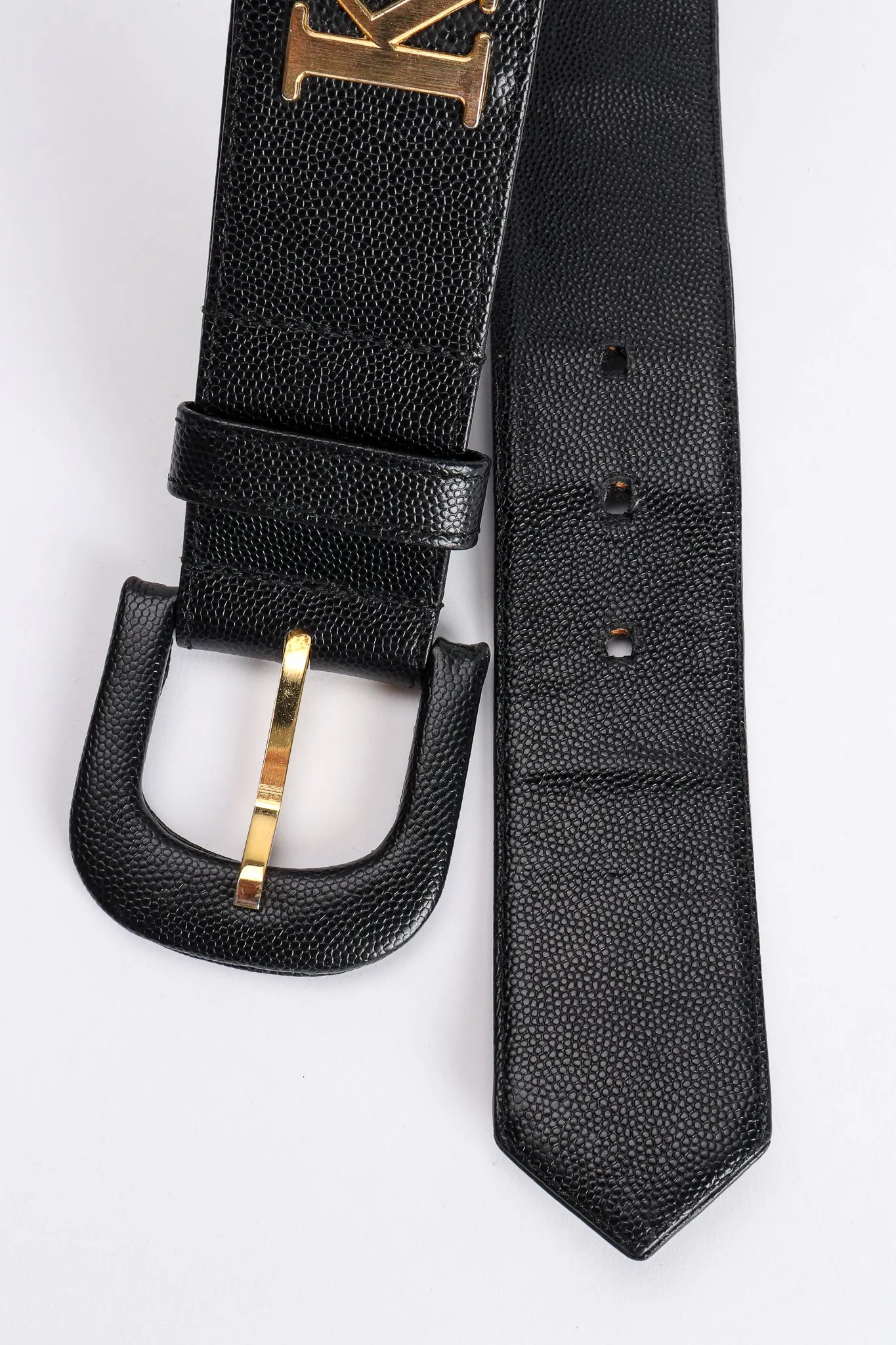 Leather Logo Belt