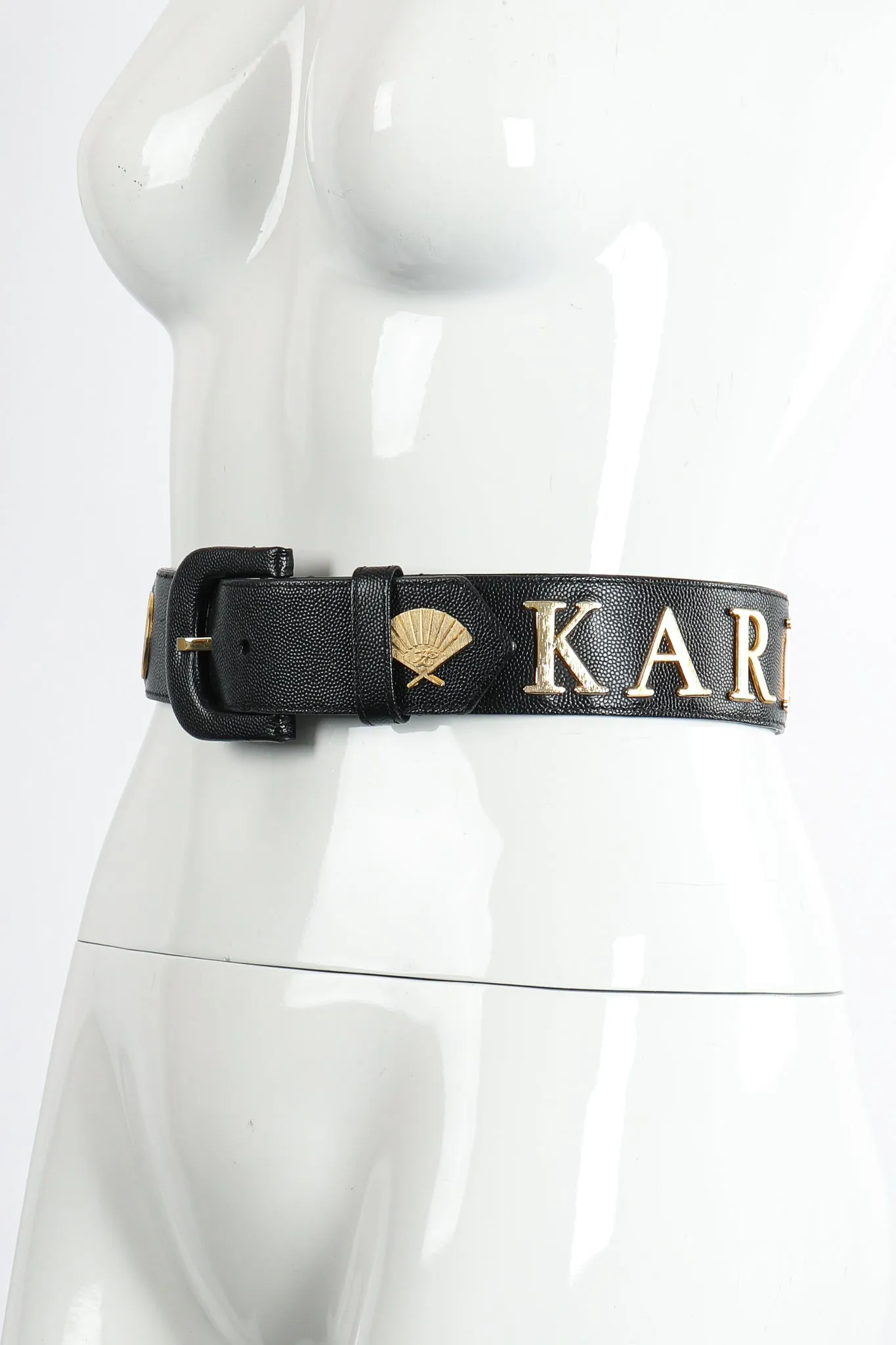 Leather Logo Belt