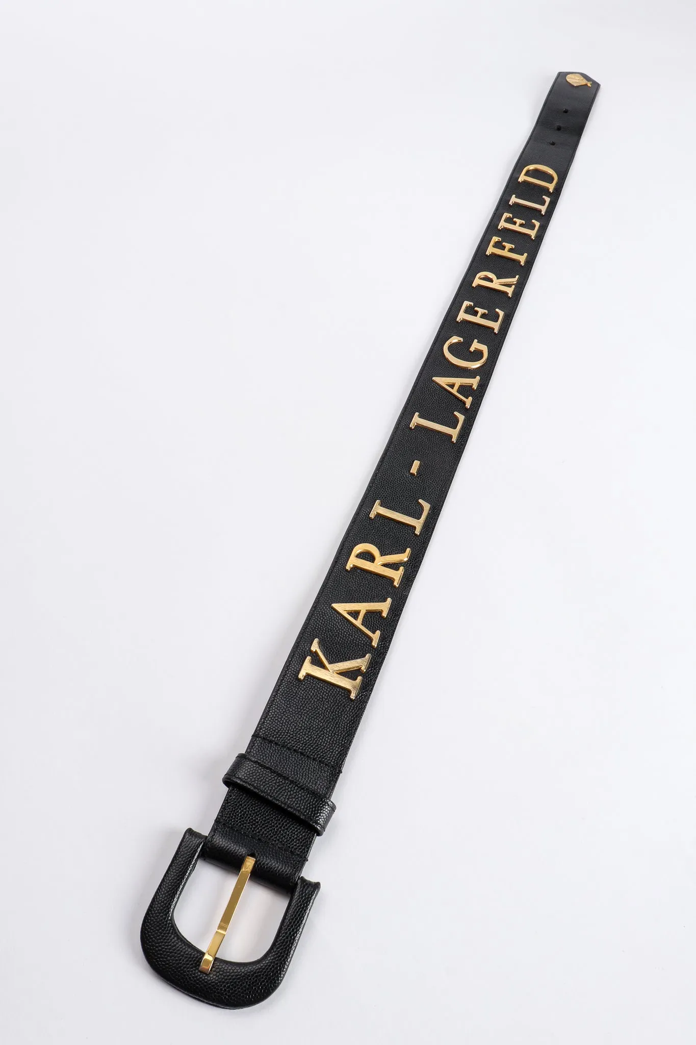 Leather Logo Belt