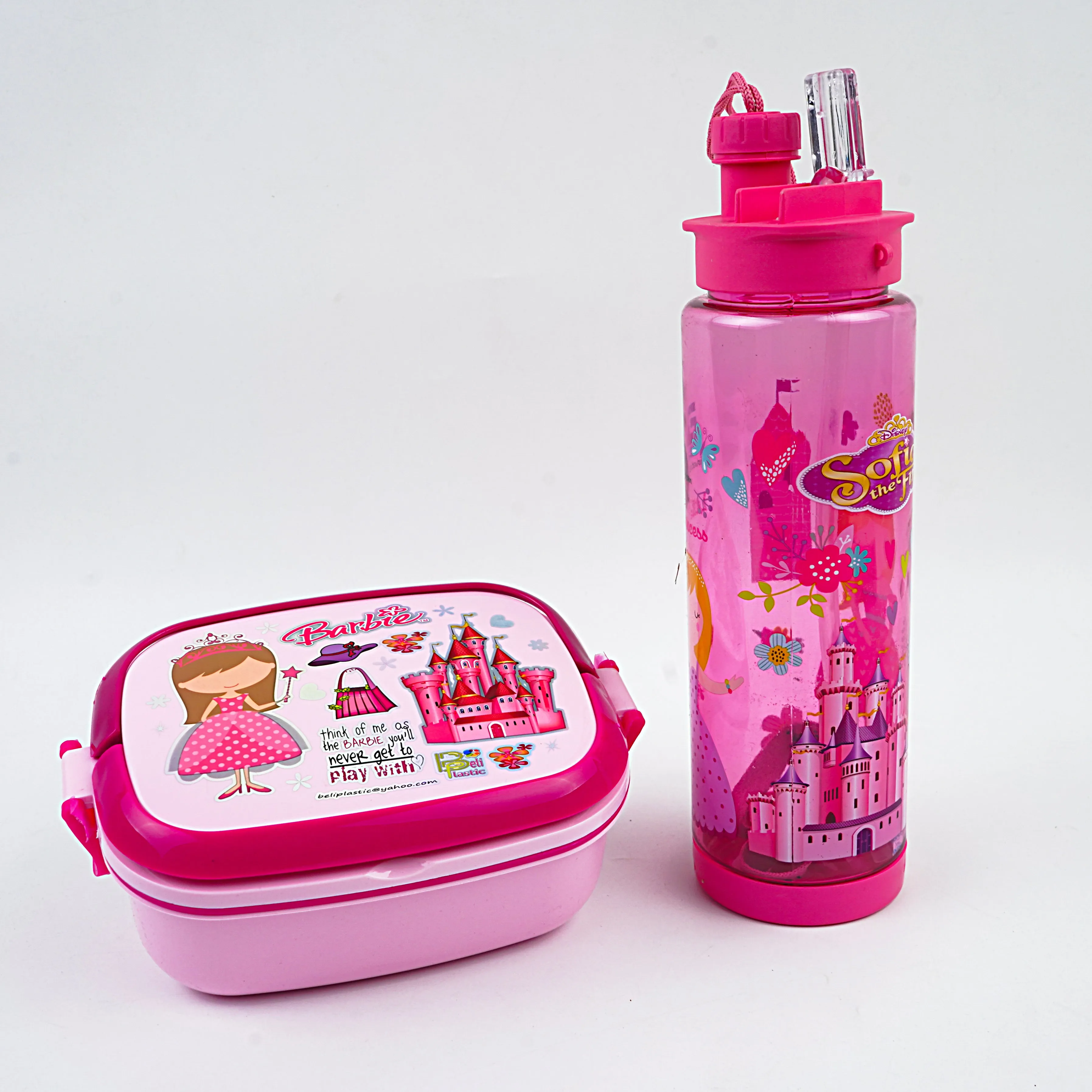 Lunch Box WIth Water Bottle (Pack Of 2)