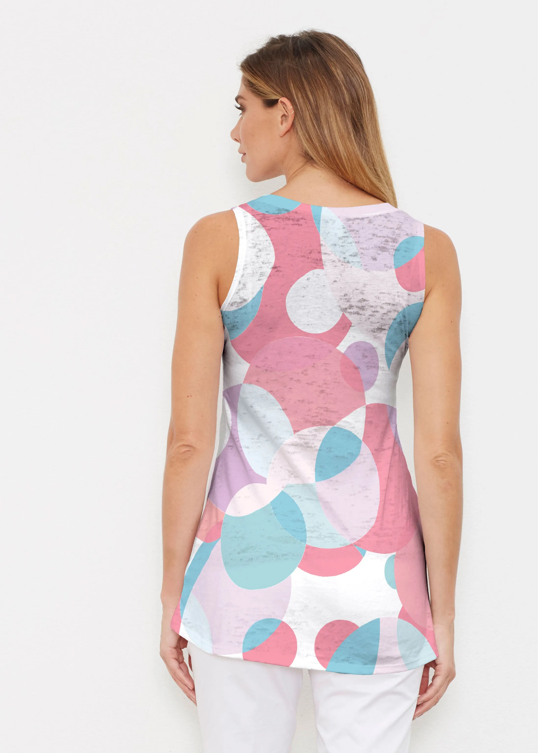 Marble Chevron Pastel (25111) ~ High-low Tank