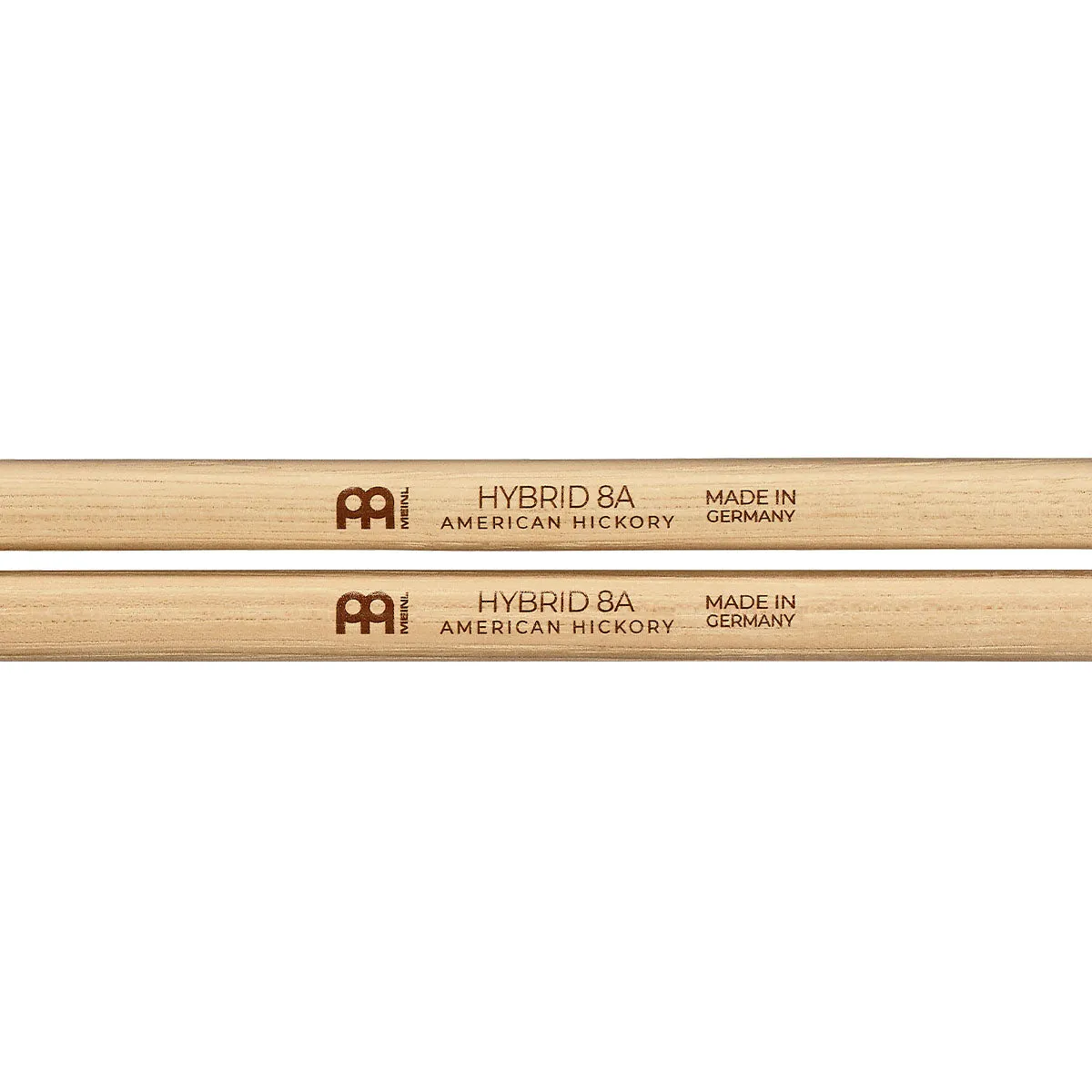 Meinl Hybrid 8A Wood Tip Hickory Drumsticks