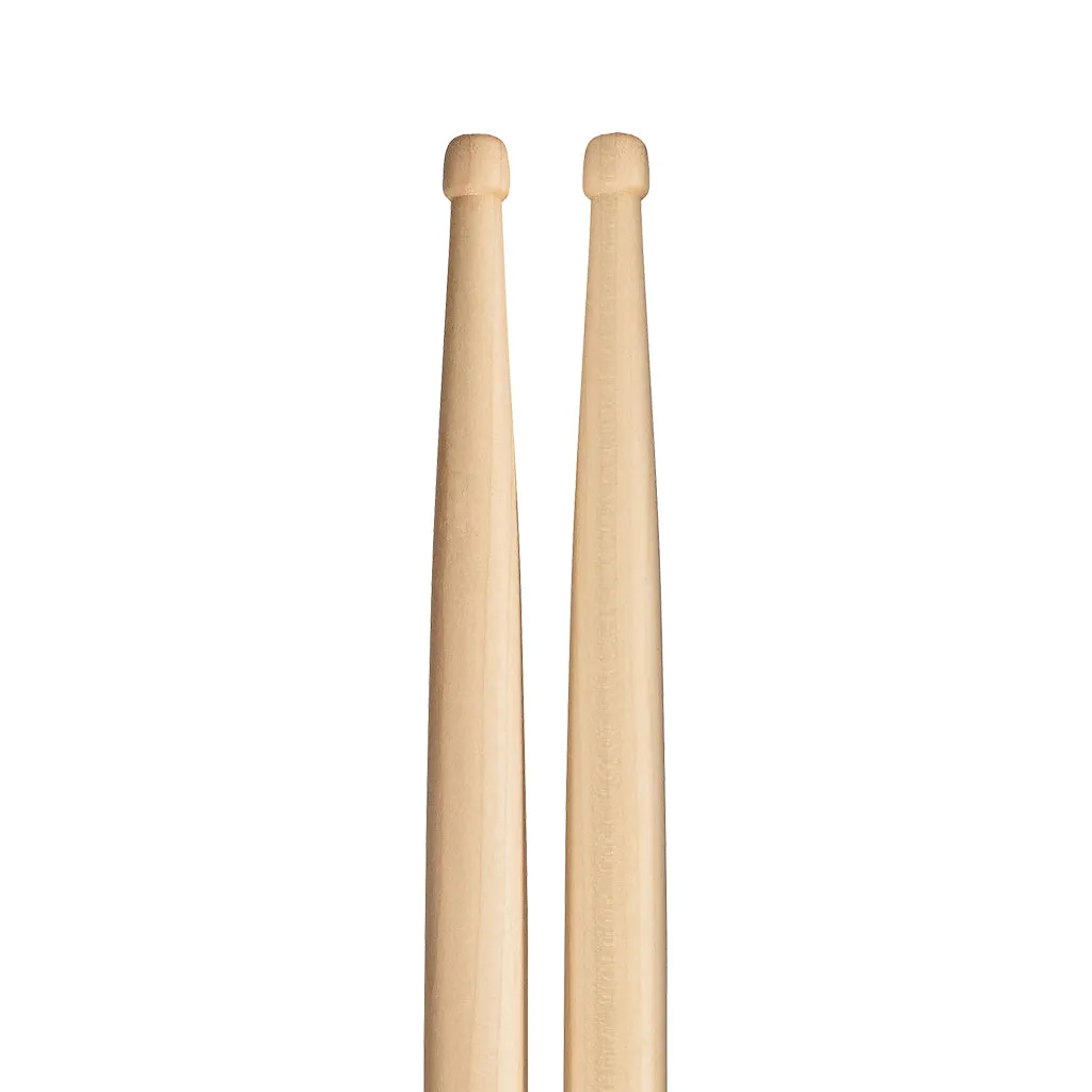 MEINL SB134 Hybrid 7A Hard Maple Drum Stick, Wood Tip