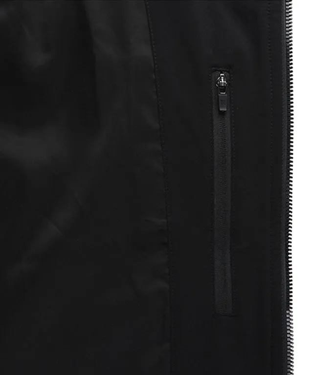 Men's Camo Mix MA-1 JK - Black