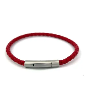 Men's Collection 4mm Long Cord Leather Bracelet