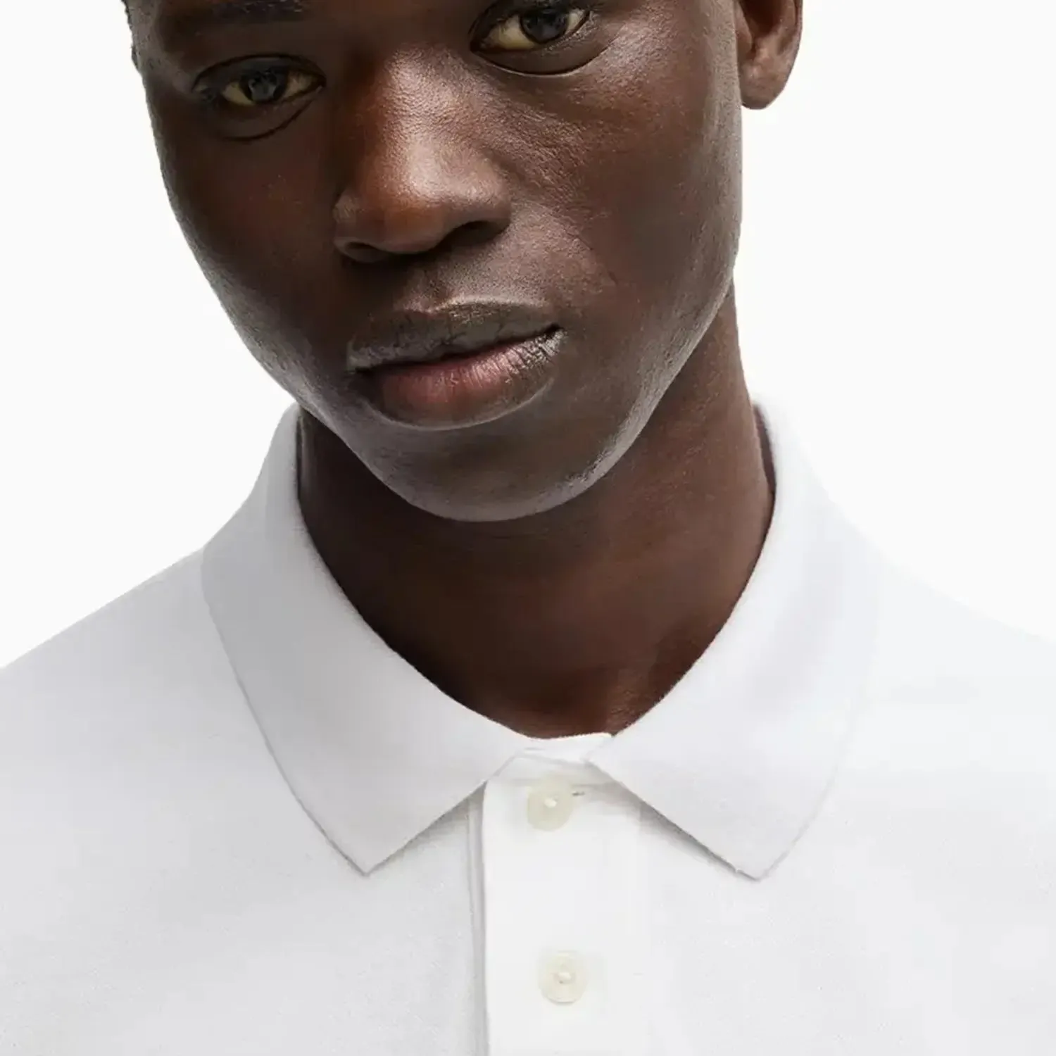 Men's Extra Slim Fit Stretch Polo Shirt With Logo Tape