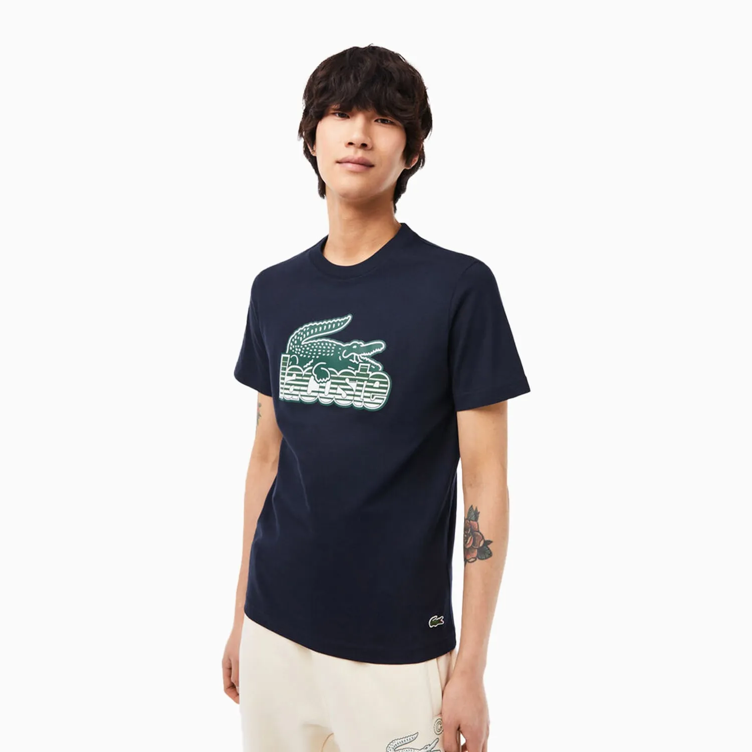 Men's Lacoste Cotton Print Outfit