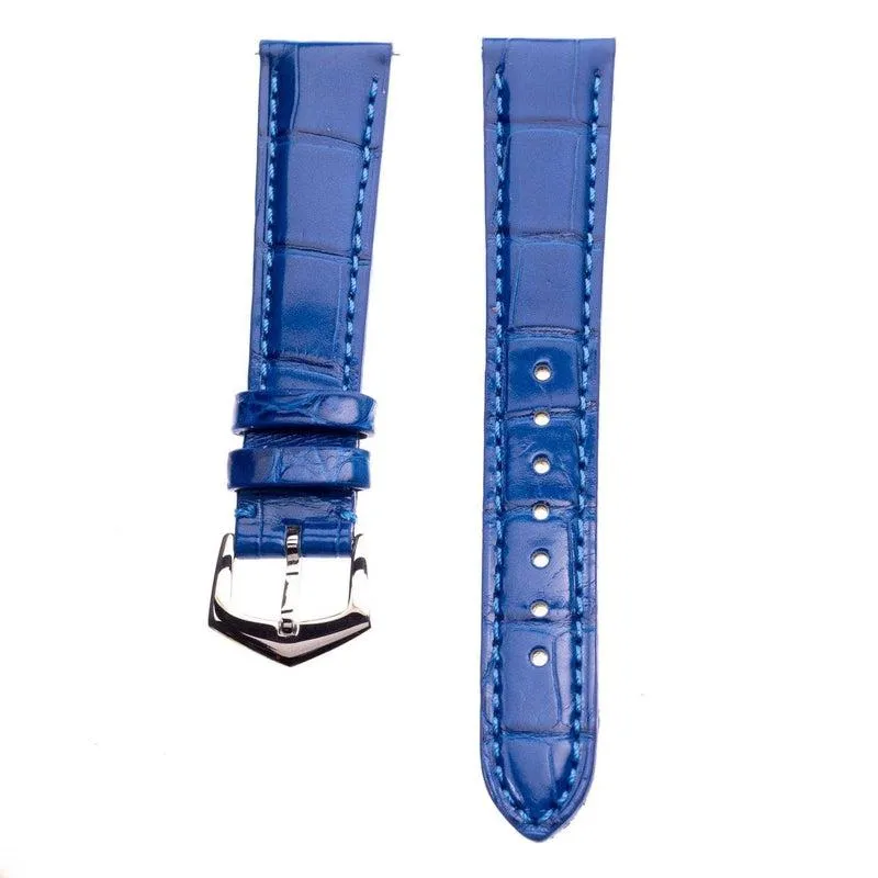 Millenium Light Blue Alligator Watch Strap