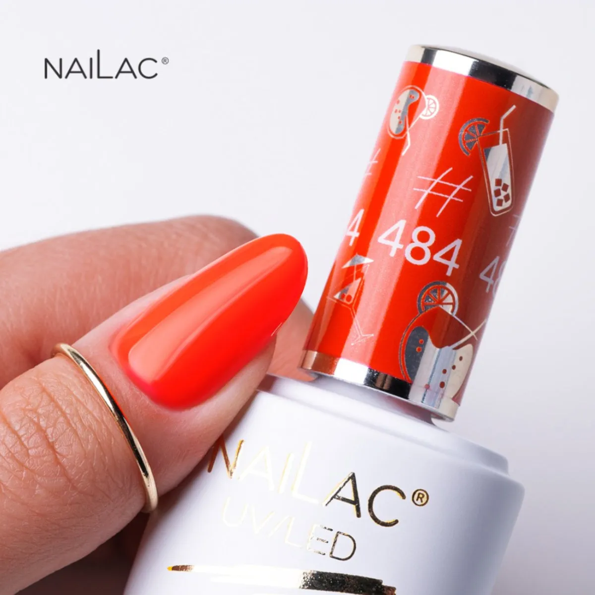 NaiLac UV/LED Gel Nail Polish 484