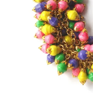 Nairobi Multi-Color Paper Bead Necklace