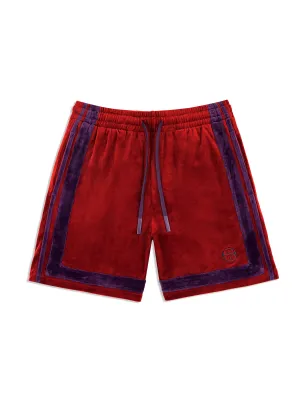Noci Velour Short- Sun Dried Tomato