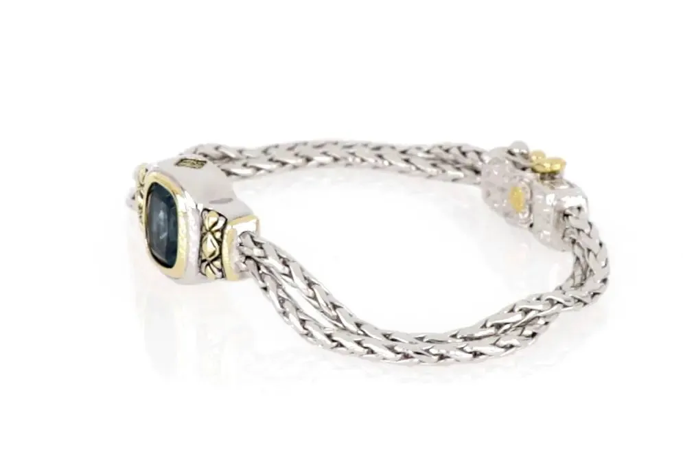 Nouveau Collection - Double-Strand Oval Bracelet