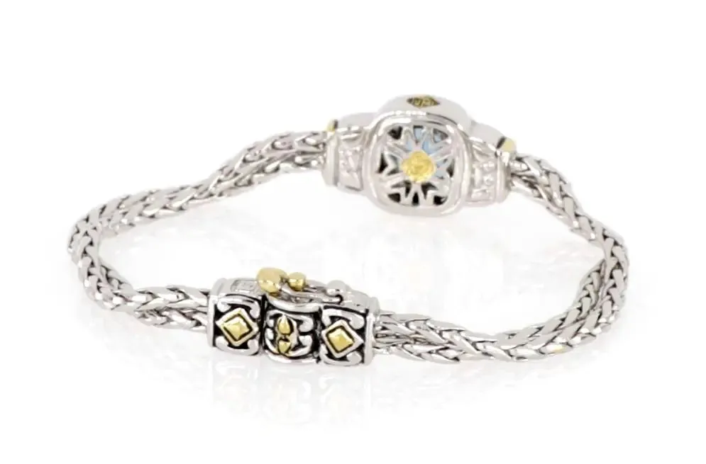 Nouveau Collection - Double-Strand Oval Bracelet