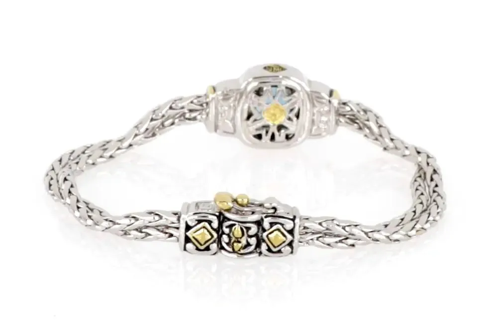Nouveau Collection - Double-Strand Oval Bracelet