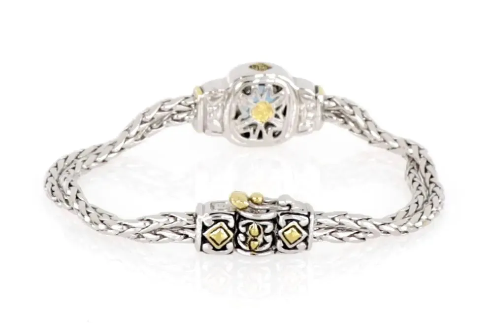 Nouveau Collection - Double-Strand Oval Bracelet