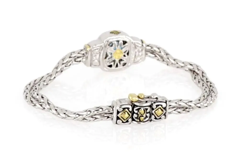 Nouveau Collection - Double-Strand Oval Bracelet