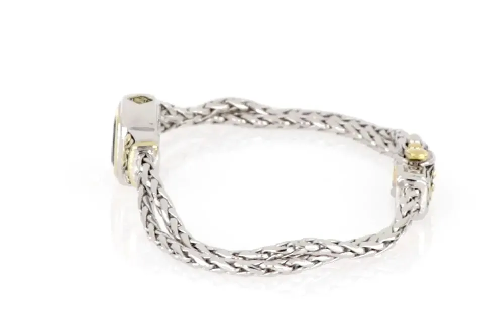 Nouveau Collection - Double-Strand Oval Bracelet