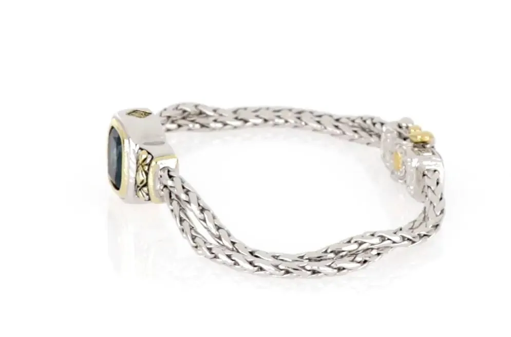 Nouveau Collection - Double-Strand Oval Bracelet
