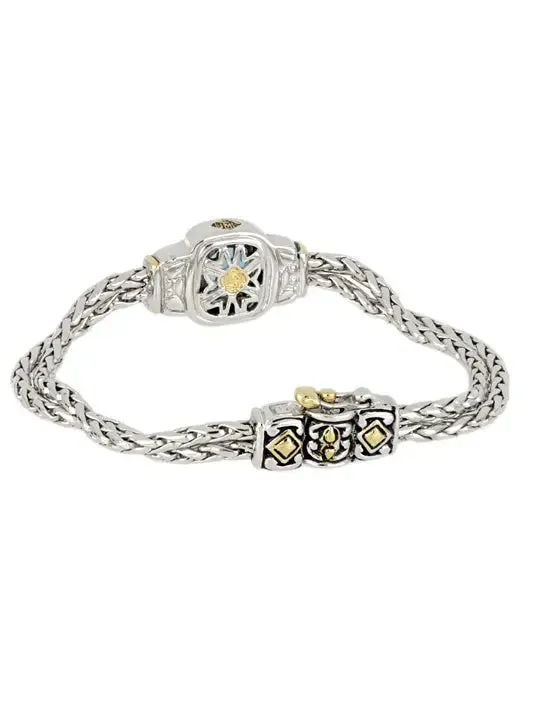 Nouveau Collection - Double-Strand Oval Bracelet