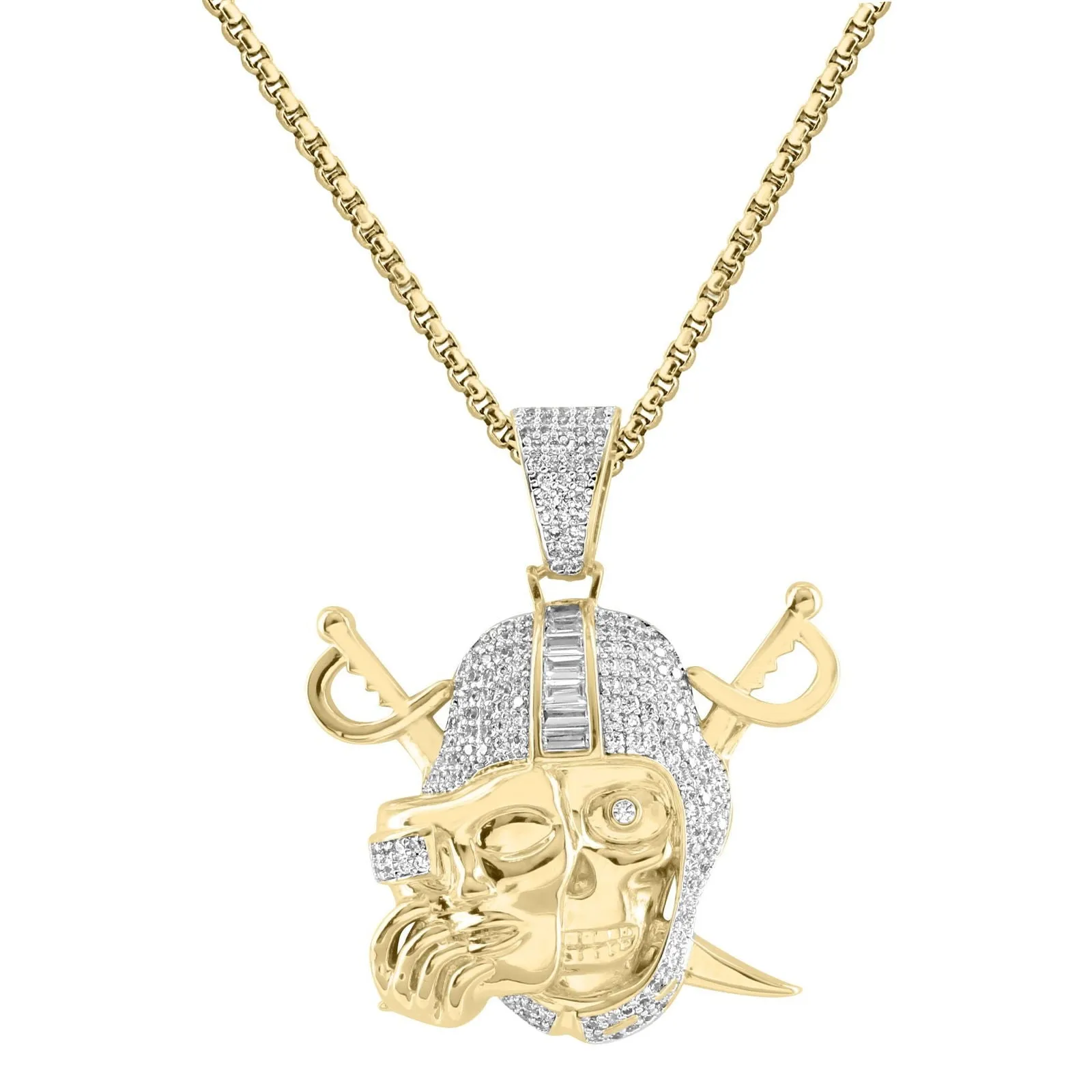 Oakland Raiders Pendent Charm Necklace