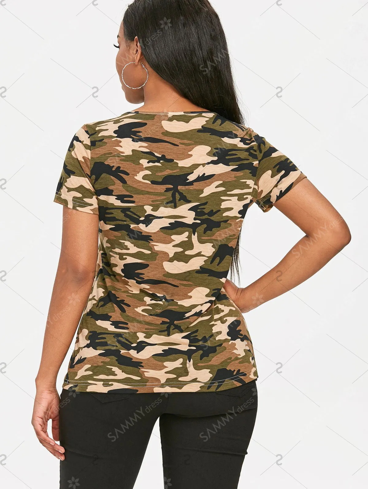 Patriotic Camo Pocket T-shirt