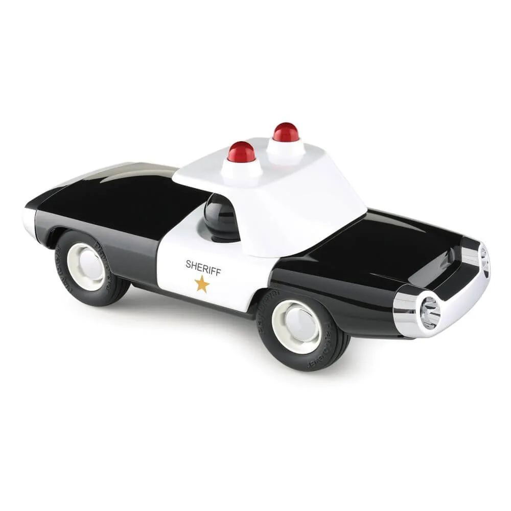 Playforever Maverick Heat Black and White Sheriff Car