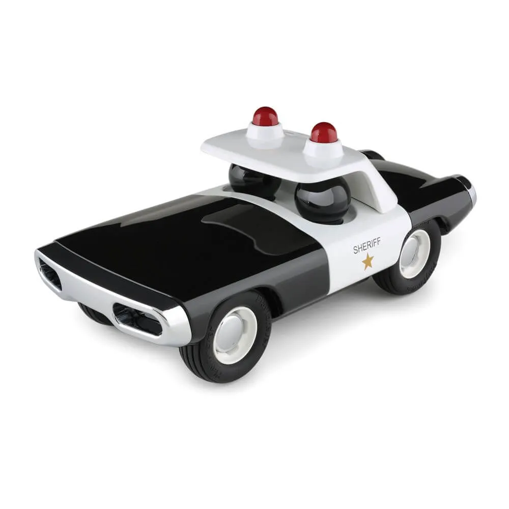 Playforever Maverick Heat Black and White Sheriff Car