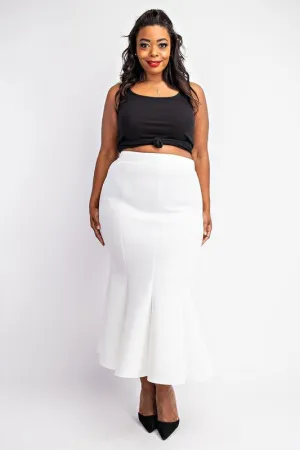 Plus Size Mermaid Skirt